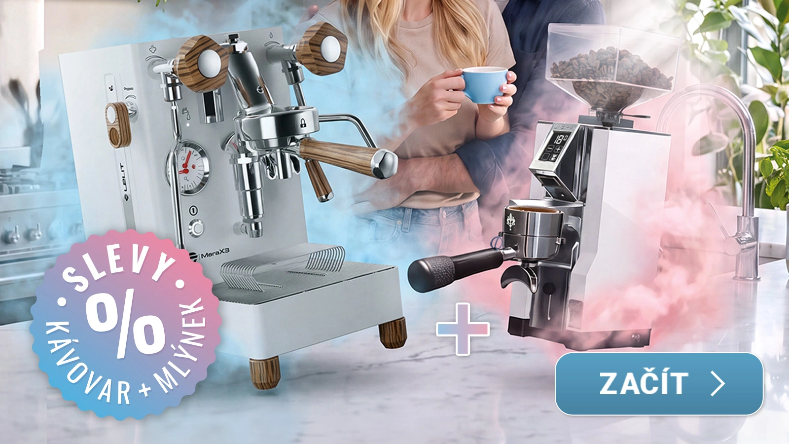 Konfigurátor setů pákový kávovar + mlýnek – Dokonalakava.cz