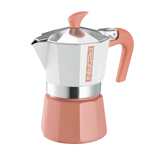 Moka konvička Pedrini MyMoka Color - 3 porce - Barva: Béžová