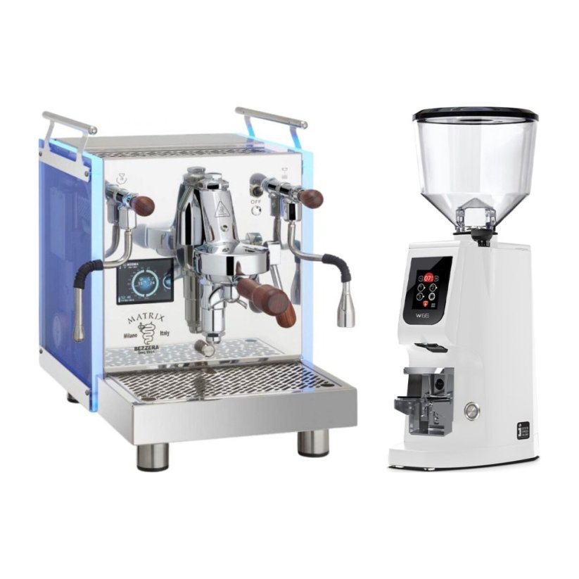 Bezzera Matrix MN + Eureka Atom W 65, white