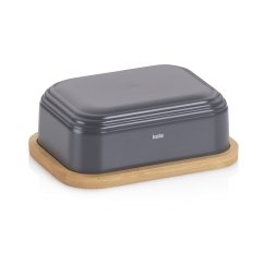 KELA Dóza na máslo Namur antracit 15,5x11,5x6cm