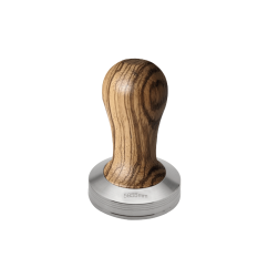 Lelit tamper, 58.55 mm, plochý, zebrano