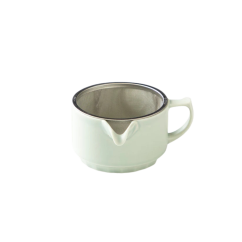 Origami Kyusu hrneček na čaj matně zelený