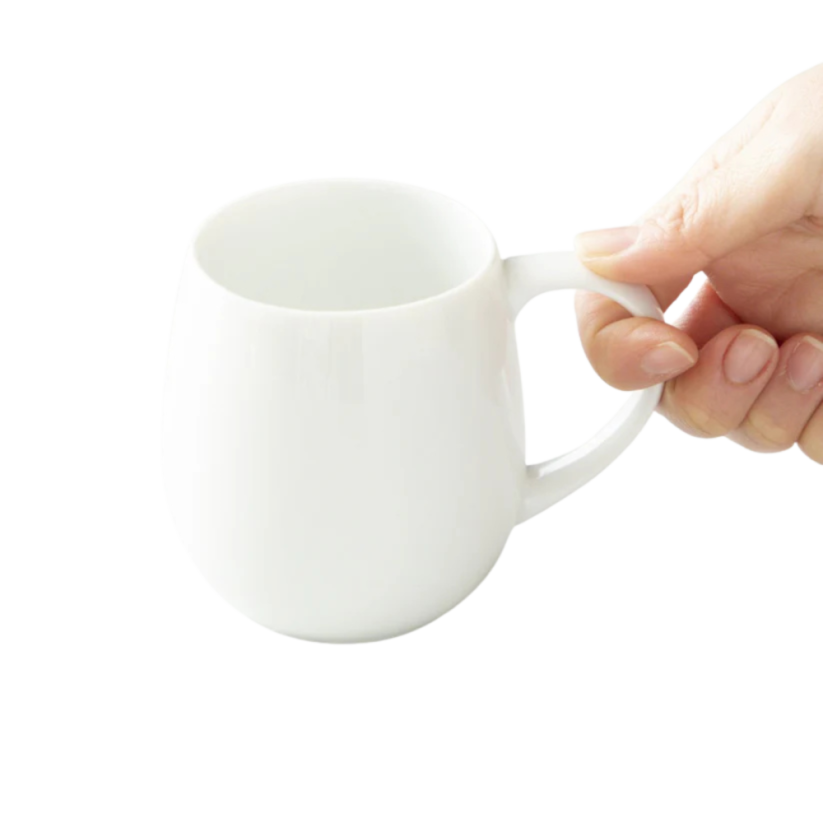 Origami Aroma Barrel porcelánový hrnek 320 ml bílý
