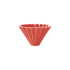 Origami keramický dripper S červený