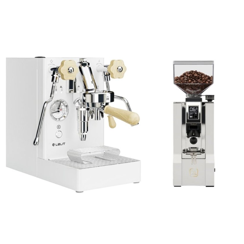 Lelit Mara PL62X V2 white + Eureka Mignon XL, CR white