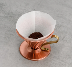 Hario měděný dripper V60-02