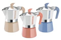 Moka konvička Pedrini MyMoka Color - 3 porce
