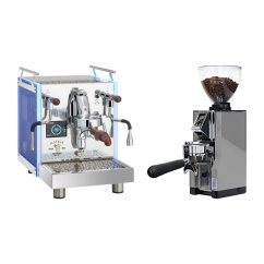 Bezzera Matrix MN + Eureka Mignon Libra 65 All Purpose, CR chrome