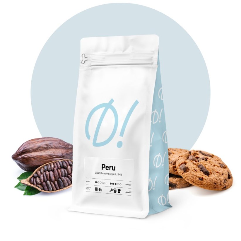 D! Peru Chanchamayo organic SHB - Velikost balení - káva: 500 g