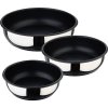 BERGNER Sada pánví nerez s nepřilnavým povrchem Click&Cook 3 ks 18, 20, 24 cm