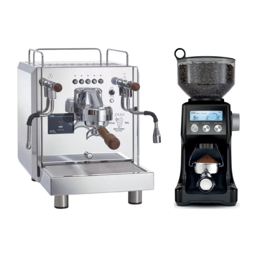 Bezzera DUO DE + Mlýnek Sage BCG820BTR Black