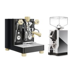 LELIT Bianca  V3  PL162T  black + Eureka Mignon Specialita, CR Chrome