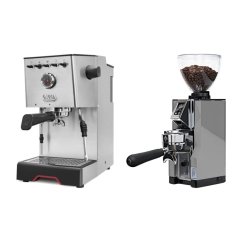 Gaggia Classic GT + Eureka Mignon Libra 65 All Purpose, CR chrome