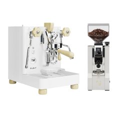 Lelit Bianca PL162T V3 White + Eureka Mignon XL, CR White