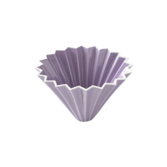 Origami keramický dripper M fialový