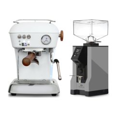 Ascaso DREAM PID Cloud White + Eureka Mignon Specialita, BL Grey