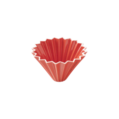 Origami keramický dripper S červený