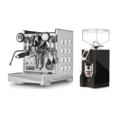 Rocket Espresso Appartamento TCA, white + Eureka Mignon Specialita, CR Black