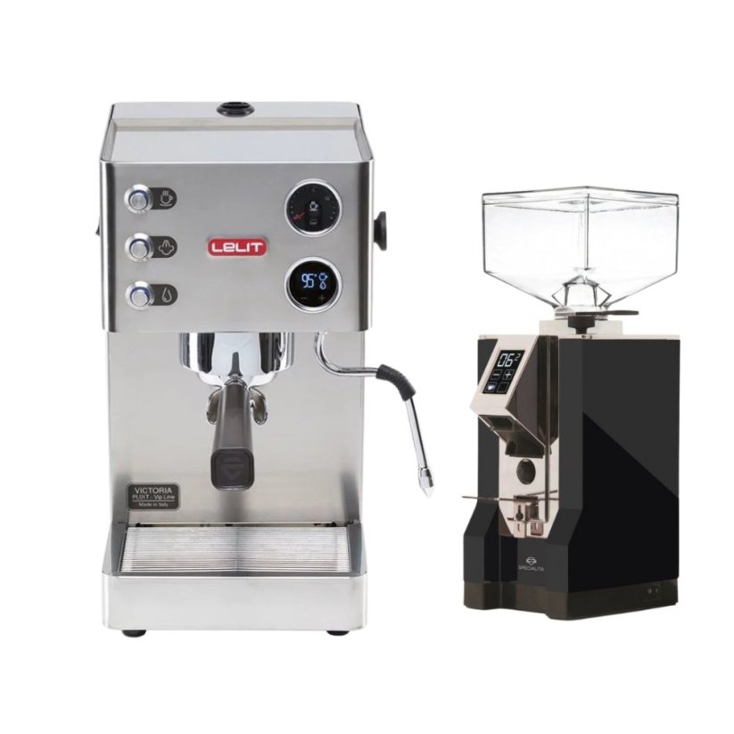 Lelit Victoria PL91T + Eureka Mignon Specialita, CR Matt Black