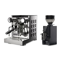 Rocket Espresso Appartamento TCA, black + Eureka Mignon Zero 55s Black