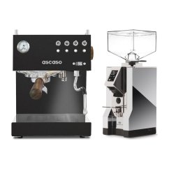 Ascaso Steel DUO PID black + Eureka Mignon Specialita, CR Chrome
