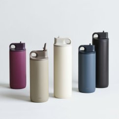 Kinto ACTIVE cestovní termoska béžová 600 ml