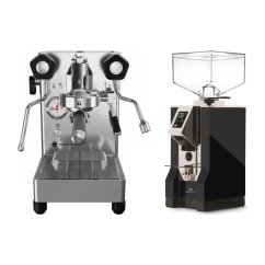 Lelit Mara PL62X X3 Stainless Steel + Eureka Mignon Specialita, CR Black