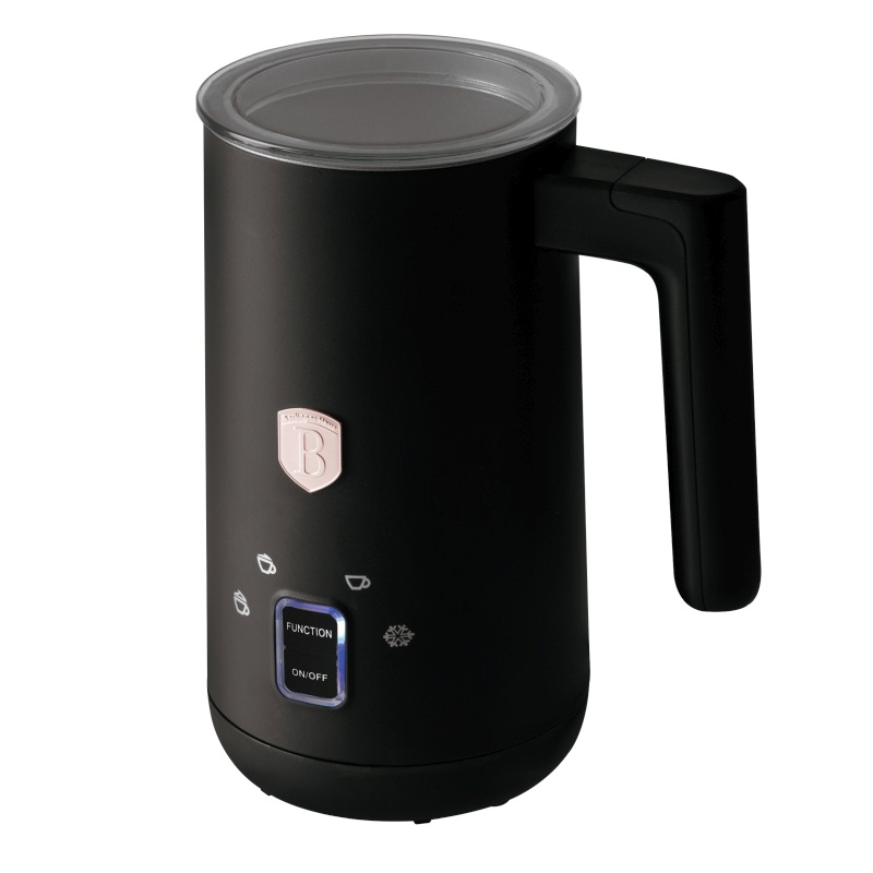 BERLINGERHAUS Napěňovač mléka elektrický Matte Black Collection