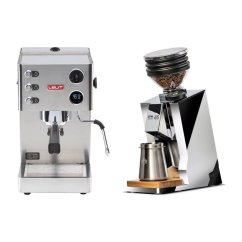 Lelit Victoria PL91T + Eureka Mignon Zero 65 Speedy ALL PURPOSE chrome