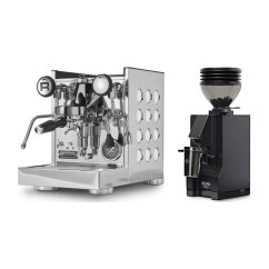 Rocket Espresso Appartamento TCA, white + Eureka Mignon Zero 55s Black