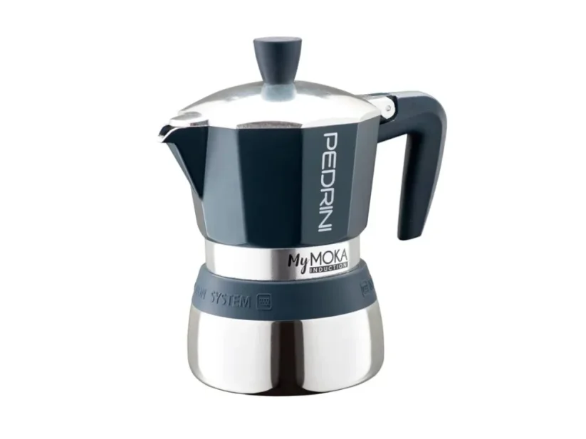 Moka konvička Pedrini MyMoka Indukce modrá - Velikost porce moka: 2 porce