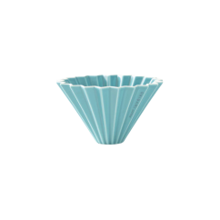 Origami keramický dripper S tyrkysový