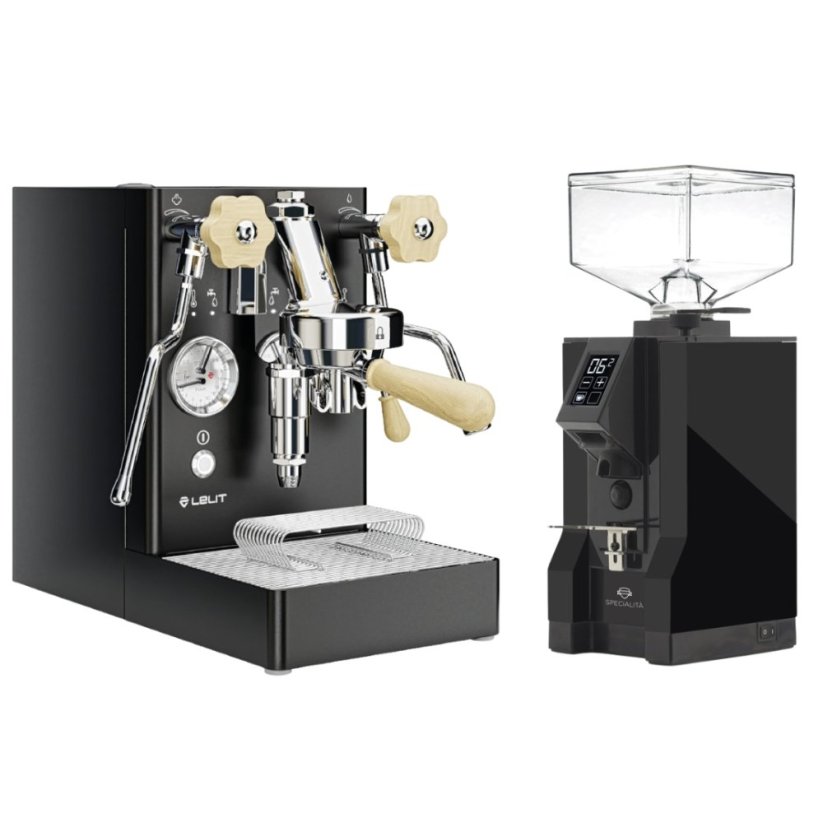 Lelit Mara PL62X V2 black + Eureka Mignon Specialita, BL matt black