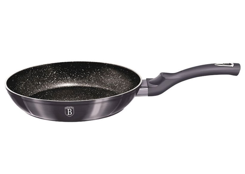 BERLINGERHAUS Pánev s mramorovým povrchem 24 cm Carbon PRO Line