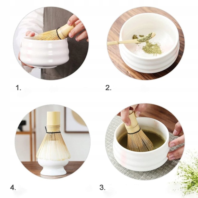 Tairro Matcha Ritual Set - Barva: Bílá
