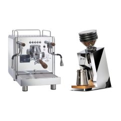Bezzera DUO DE + Eureka Mignon Zero 65 Speedy ALL PURPOSE chrome