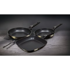 BERLINGERHAUS Sada pánví s titanovým povrchem 3 ks Primal Gloss Collection steak