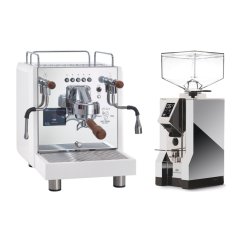 Bezzera DUO DE White + Eureka Mignon Specialita, CR Chrome