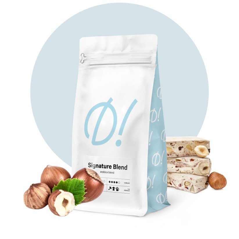 D! Signature blend - Velikost balení - káva: 250 g