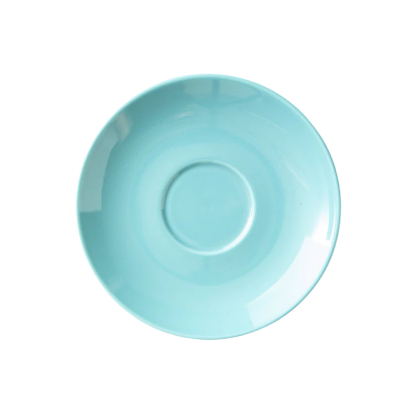 Origami AromaCup porcelánový podšálek tyrkysový