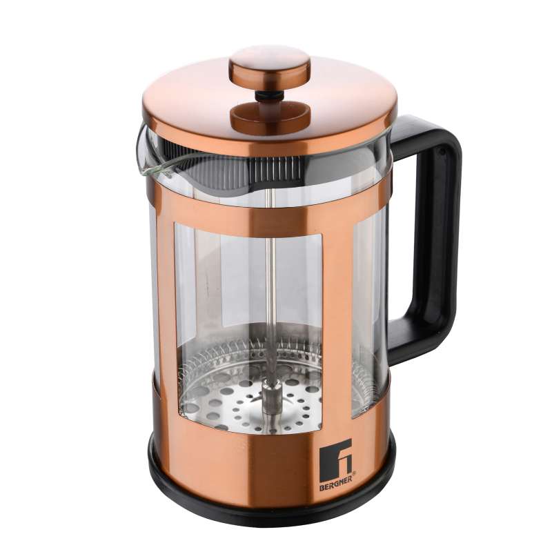 BERGNER Konvice na čaj a kávu French Press 800 ml Copper