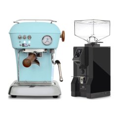 Ascaso DREAM PID Kid Blue + Eureka Mignon Specialita, BL Black