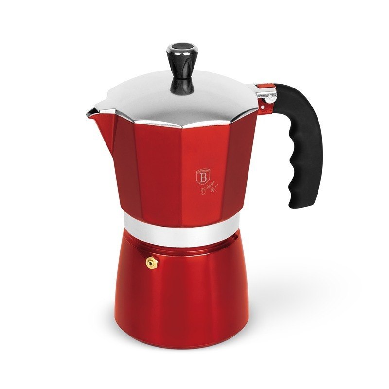 BERLINGERHAUS Konvice na espresso 9 šálků Burgundy Metallic Line