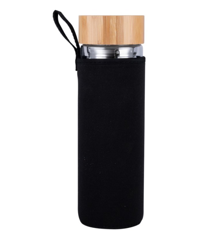 ALPINA Skleněná láhev termoska borosilikátové sklo 450 ml