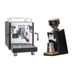 Bezzera DUO DE Black + Eureka Mignon Zero 65 Speedy ALL PURPOSE black