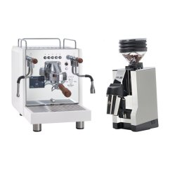Bezzera DUO DE White + Eureka Mignon Zero 65 All Purpose, CR white