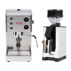 Lelit Victoria PL91T + Eureka Mignon Zero, BL white