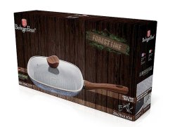 BERLINGERHAUS Pánev grilovací s poklicí a mramorovým povrchem 28 cm Forest Line