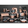 BERLINGERHAUS Pánev hluboká s mramorovým povrchem a poklicí 28 cm Rosegold Metallic Line
