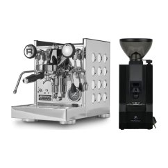 Rocket Espresso Appartamento TCA, white + Eureka Mignon Manuale, BL black